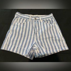 American Eagle - Women’s - Jean shorts - Size 00 - Striped